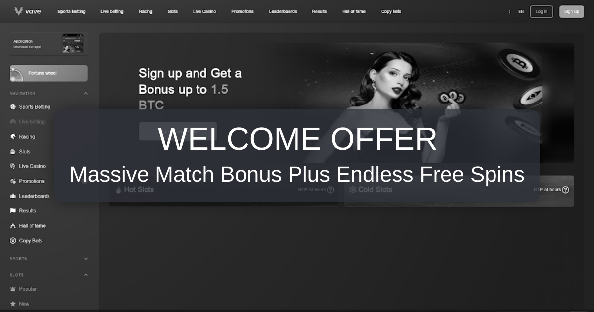 Vave Casino Canada | Official Site